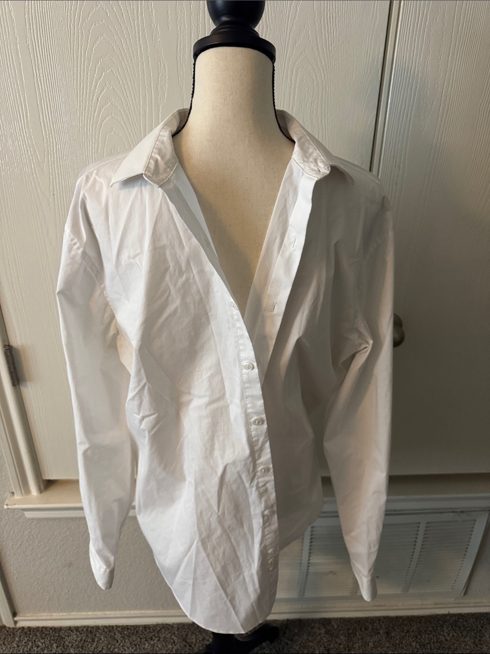Kenneth Cole Men's White Long-Sleeve Dress Shirt